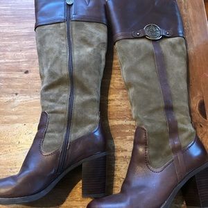 Ralph Lauren knee high boots size 6